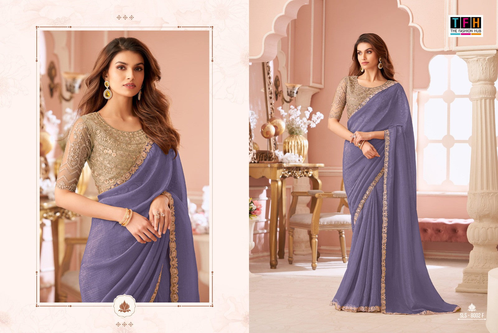 Georgette Silk Saree