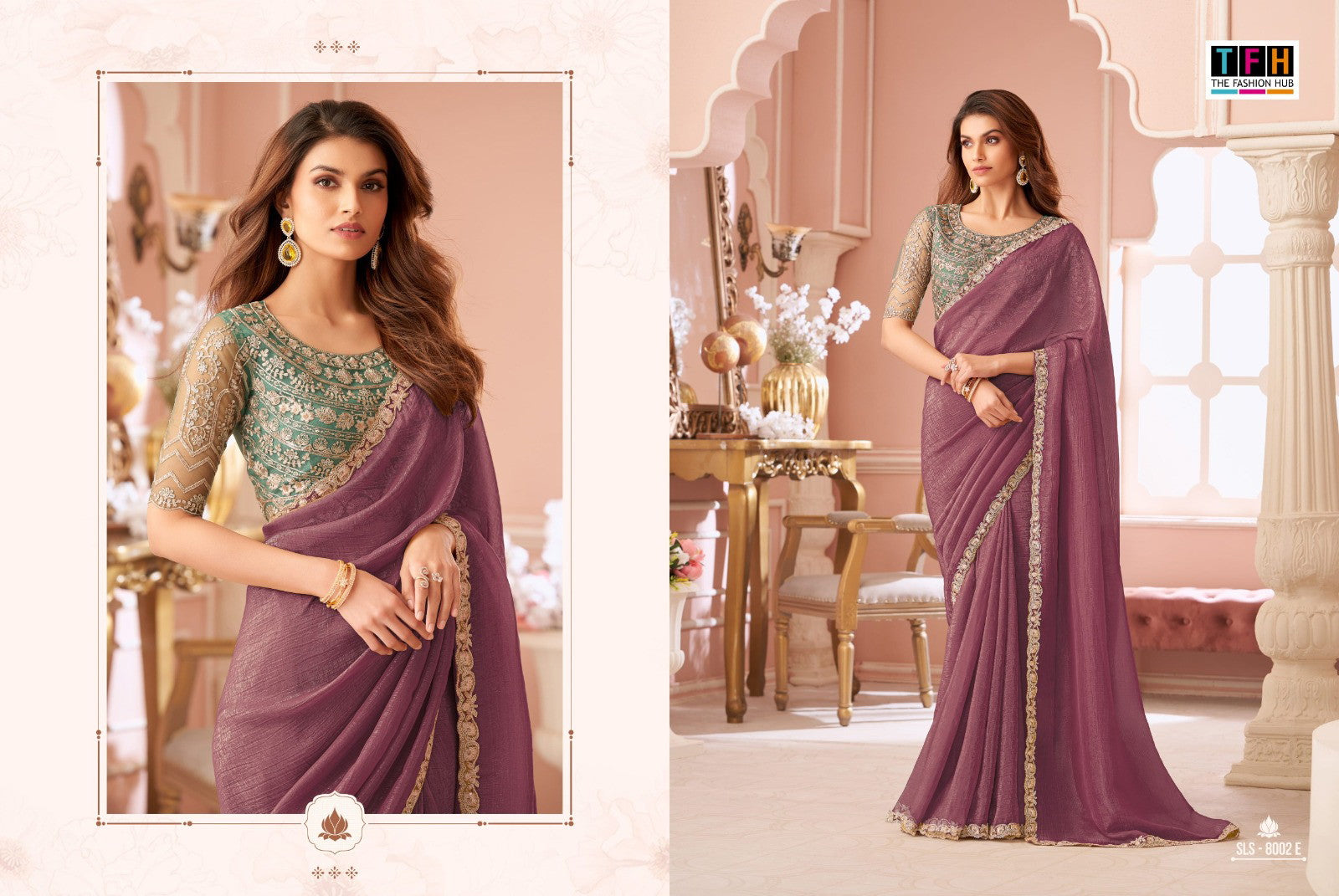 Georgette Silk Saree