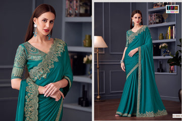 Silk Chiffon Party Wear Saree Collection