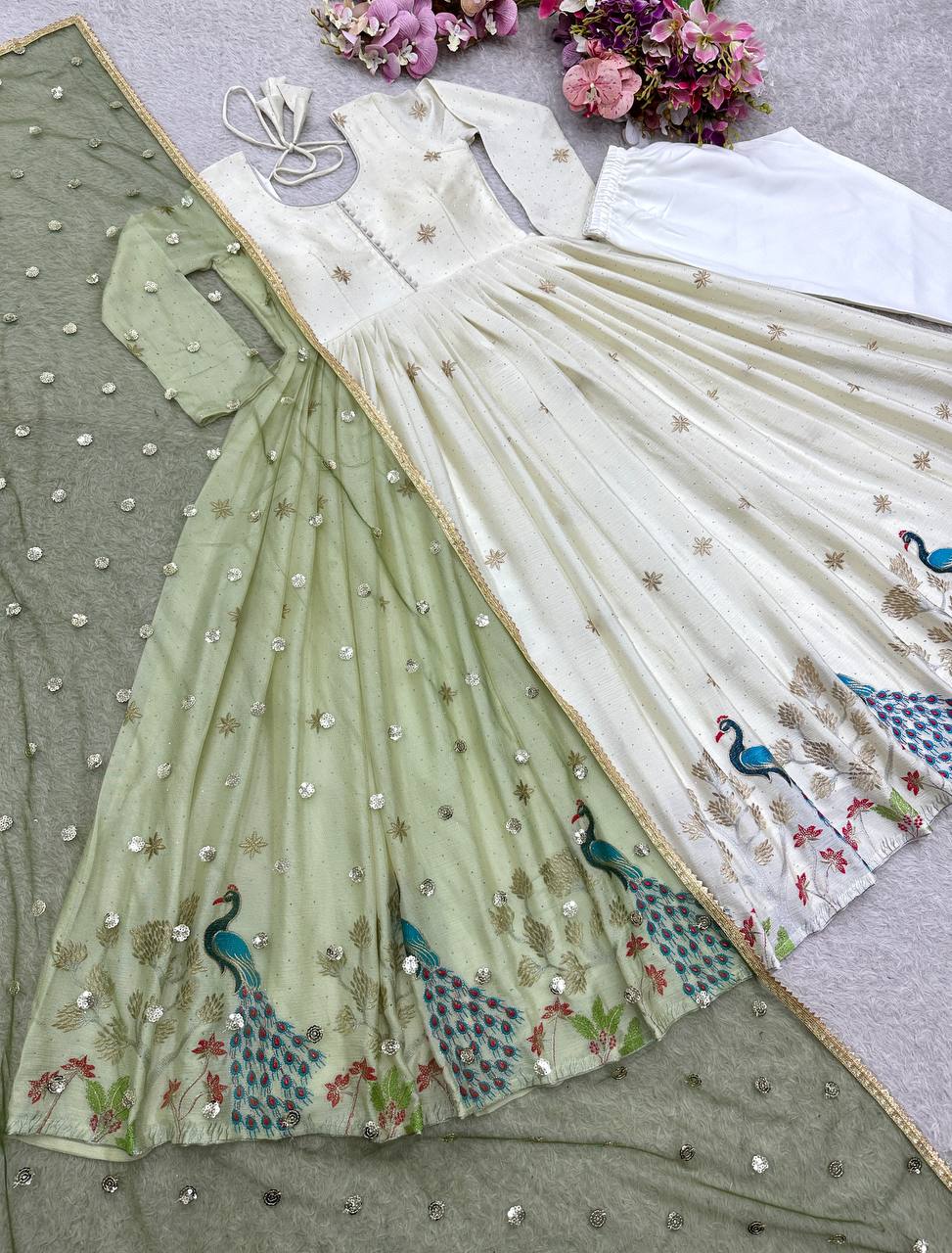 Anarkali Handwork Collection