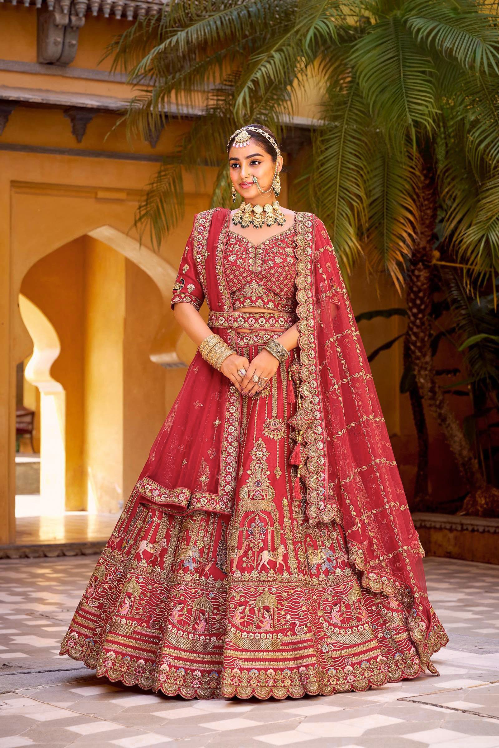 Designer Bridal Lehenga Choli - Royal Collection