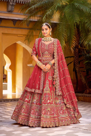 Designer Bridal Lehenga Choli - Royal Collection