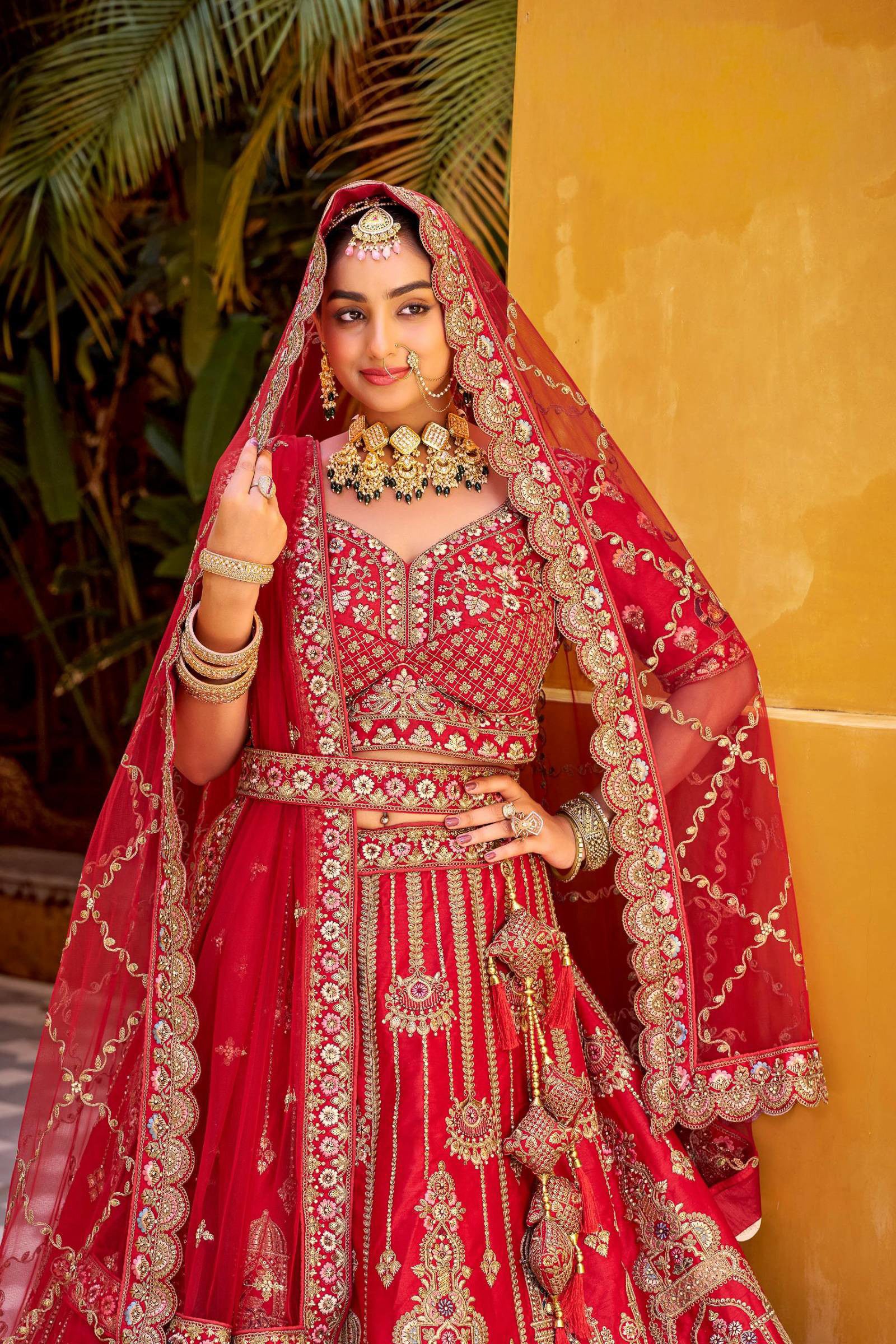Designer Bridal Lehenga Choli - Royal Collection