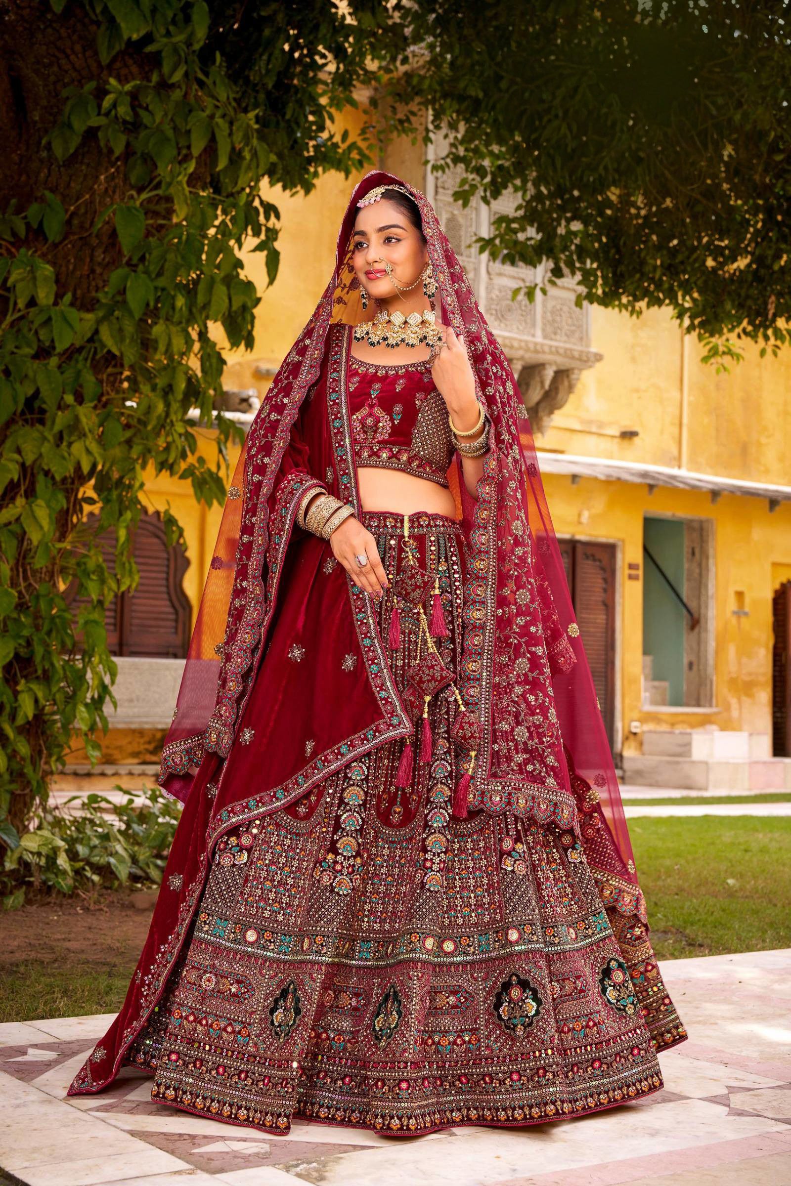 Designer Bridal Lehenga Choli - Royal Collection