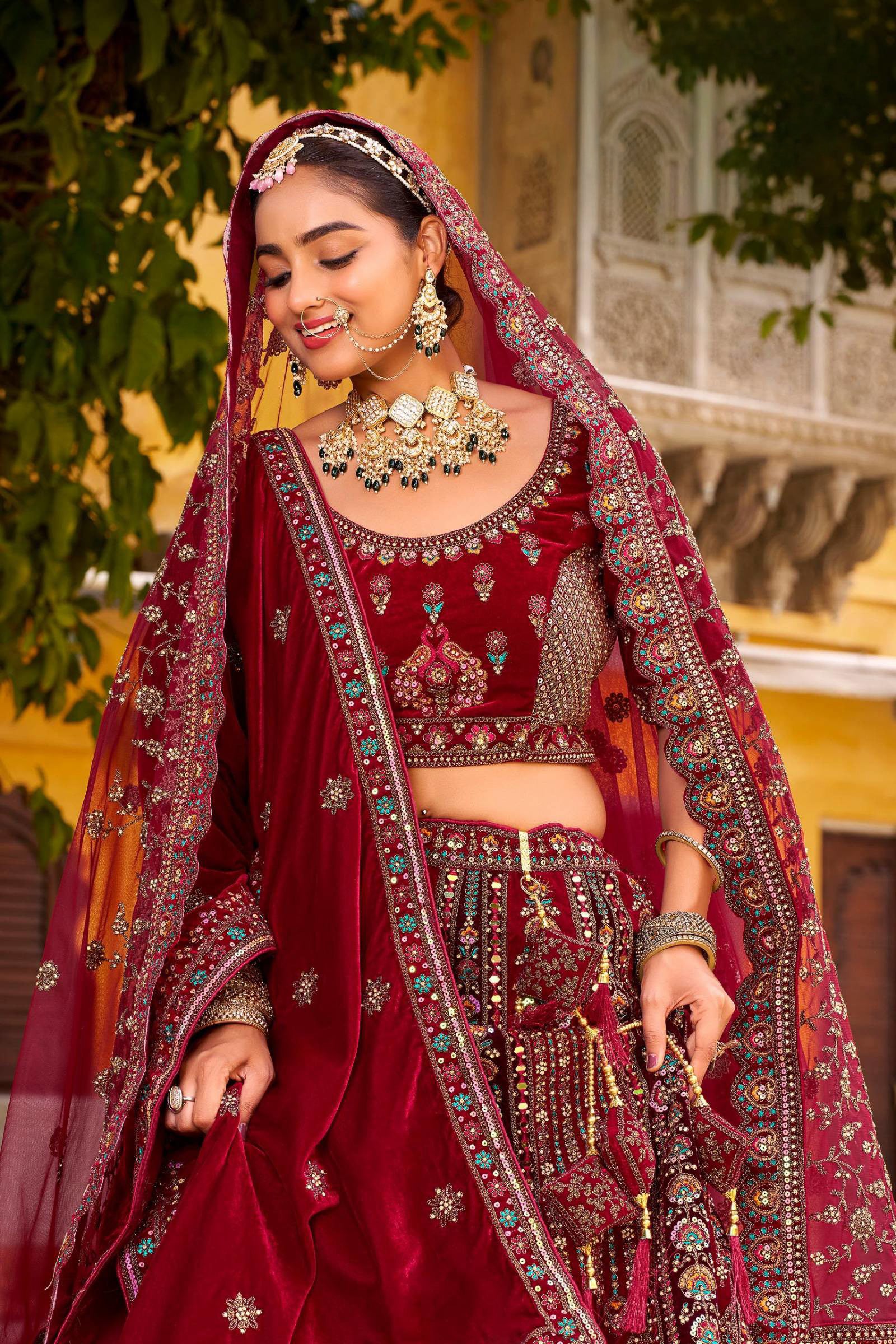Designer Bridal Lehenga Choli - Royal Collection