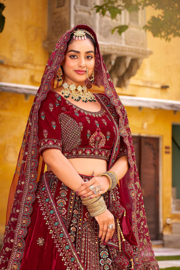 Designer Bridal Lehenga Choli - Royal Collection