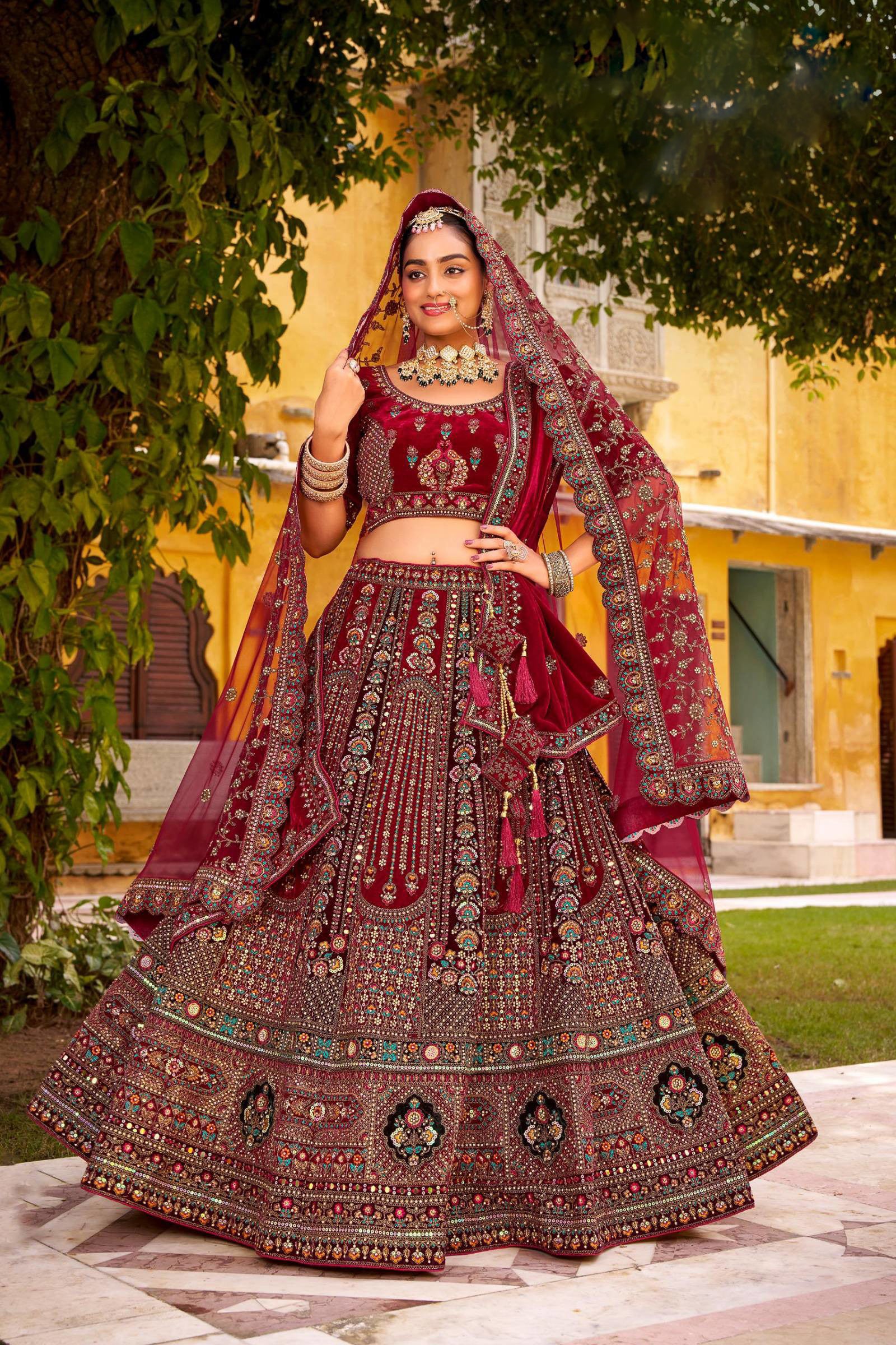Designer Bridal Lehenga Choli - Royal Collection