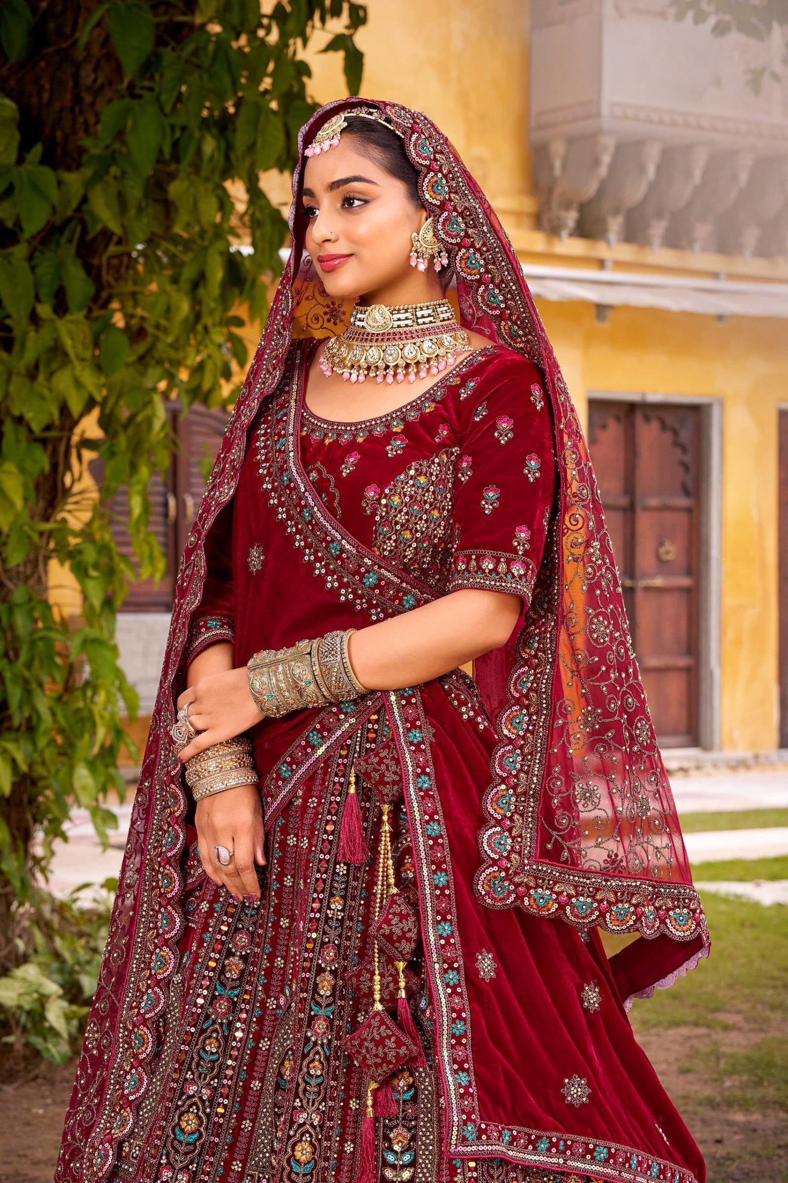 Designer Bridal Lehenga Choli - Royal Collection