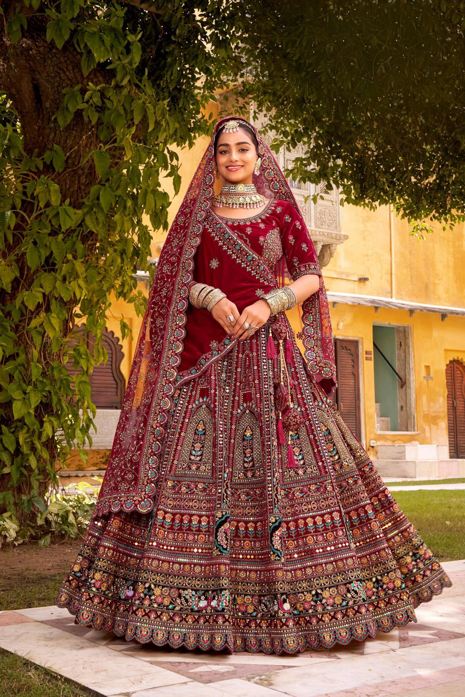 Designer Bridal Lehenga Choli - Royal Collection