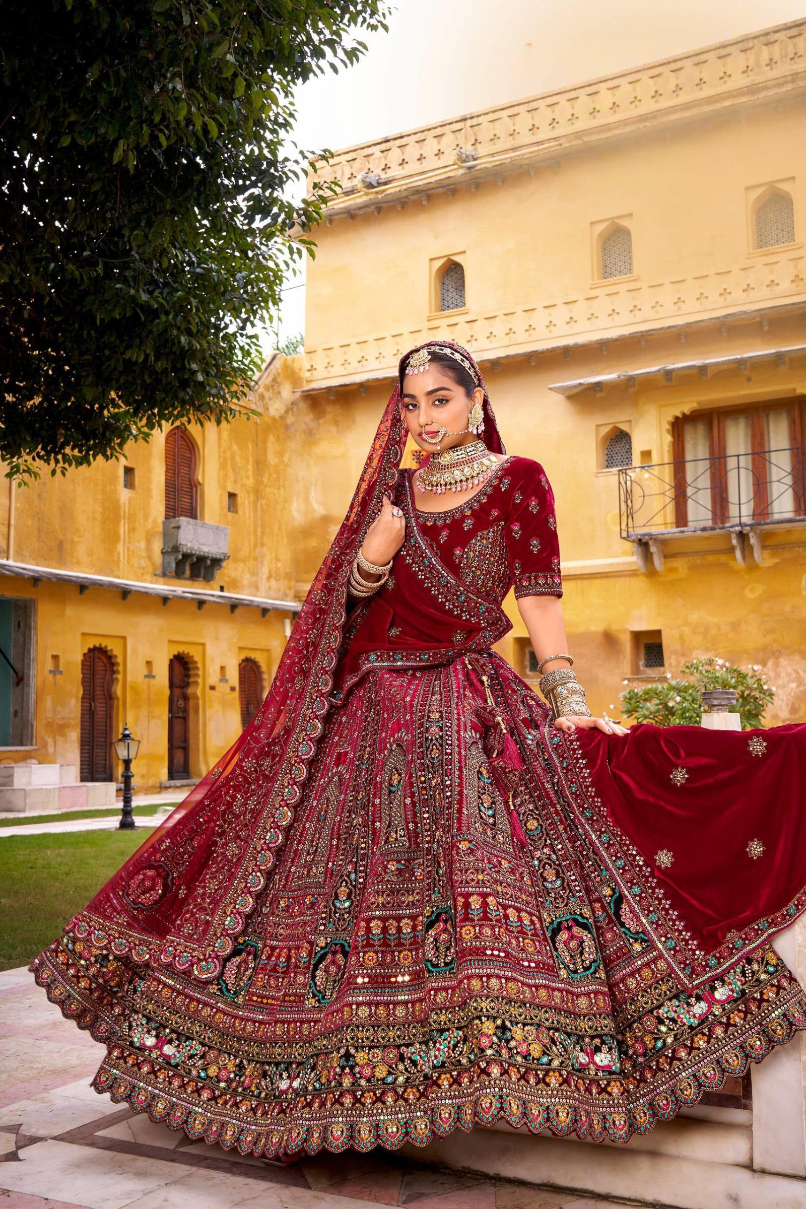 Designer Bridal Lehenga Choli - Royal Collection
