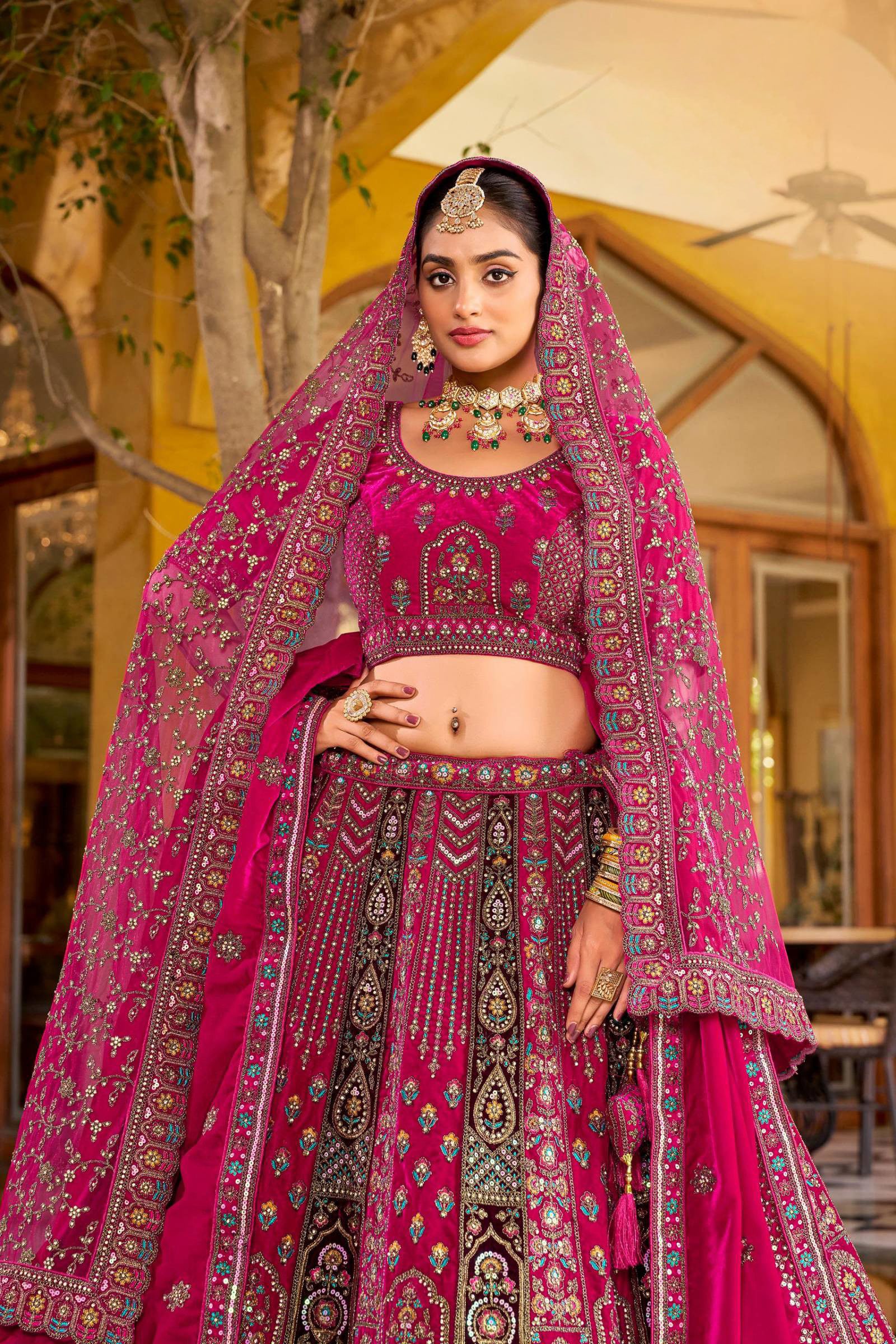 Designer Bridal Lehenga Choli - Royal Collection