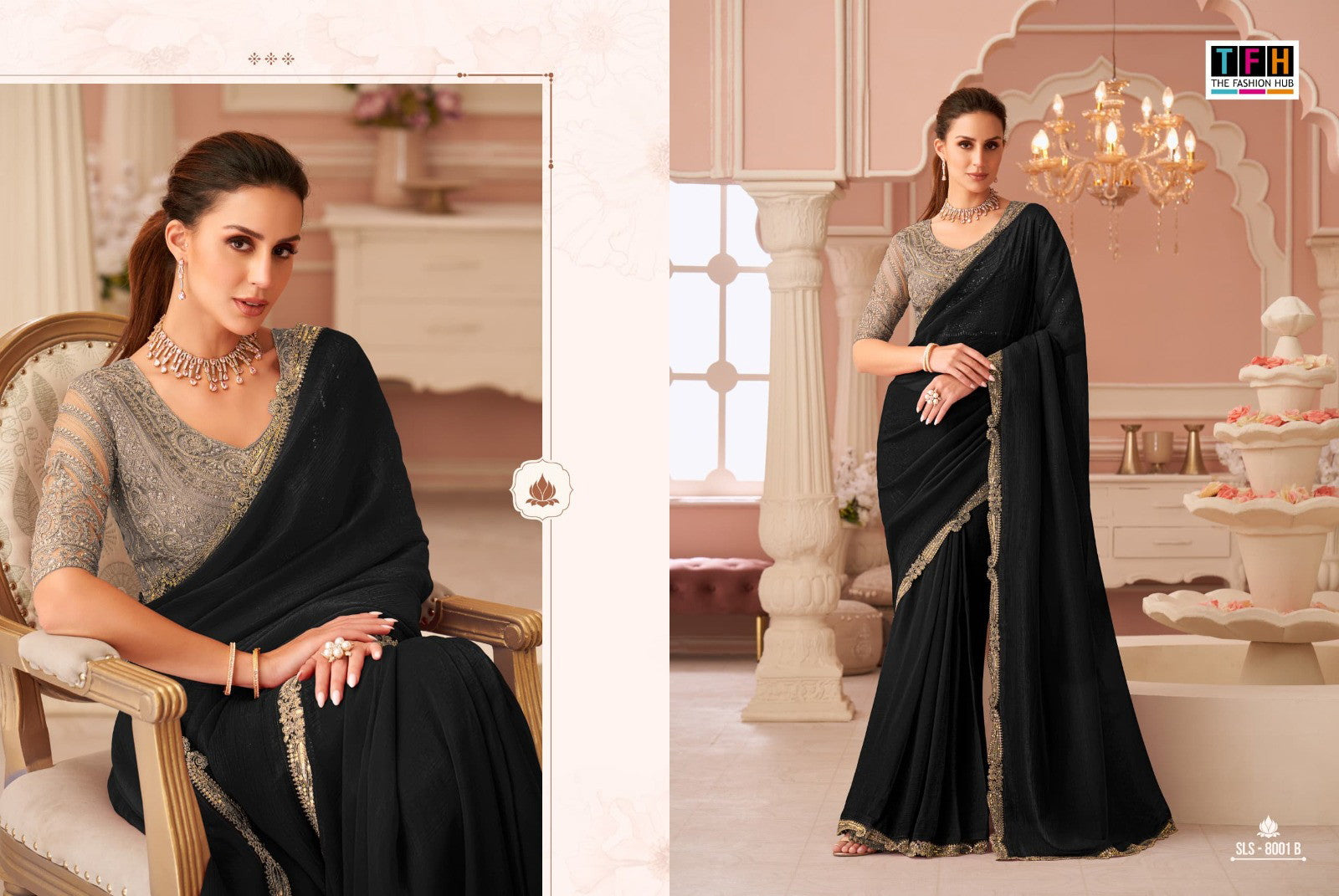 Georgette Party Wear Saree Collection