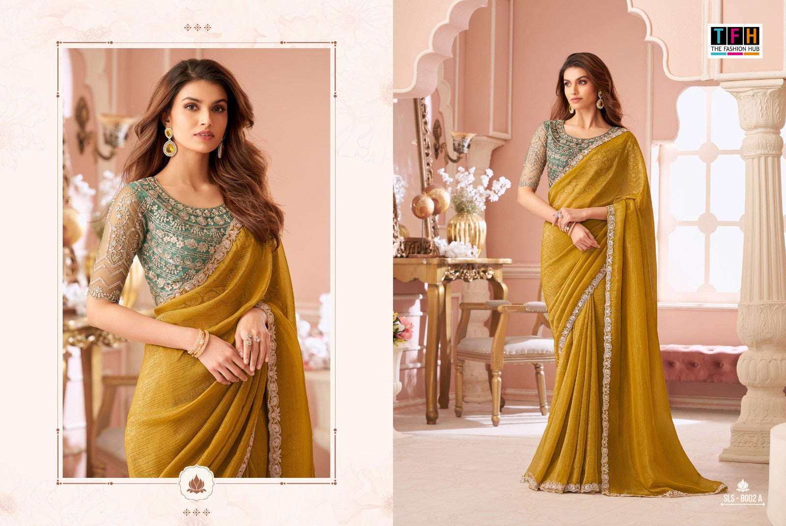 Georgette Silk Saree