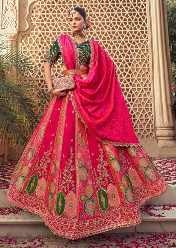 The Banarasi Silk Designer Lehenga Choli