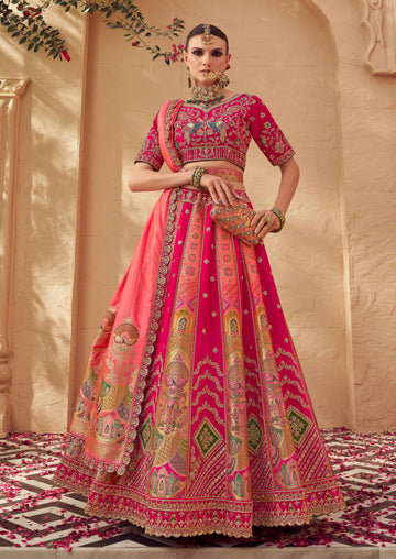 The Banarasi Silk Designer Lehenga Choli