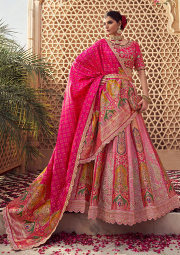 The Banarasi Silk Designer Lehenga Choli