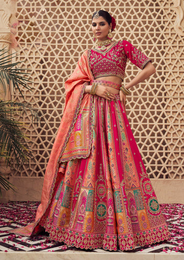 The Banarasi Silk Designer Lehenga Choli