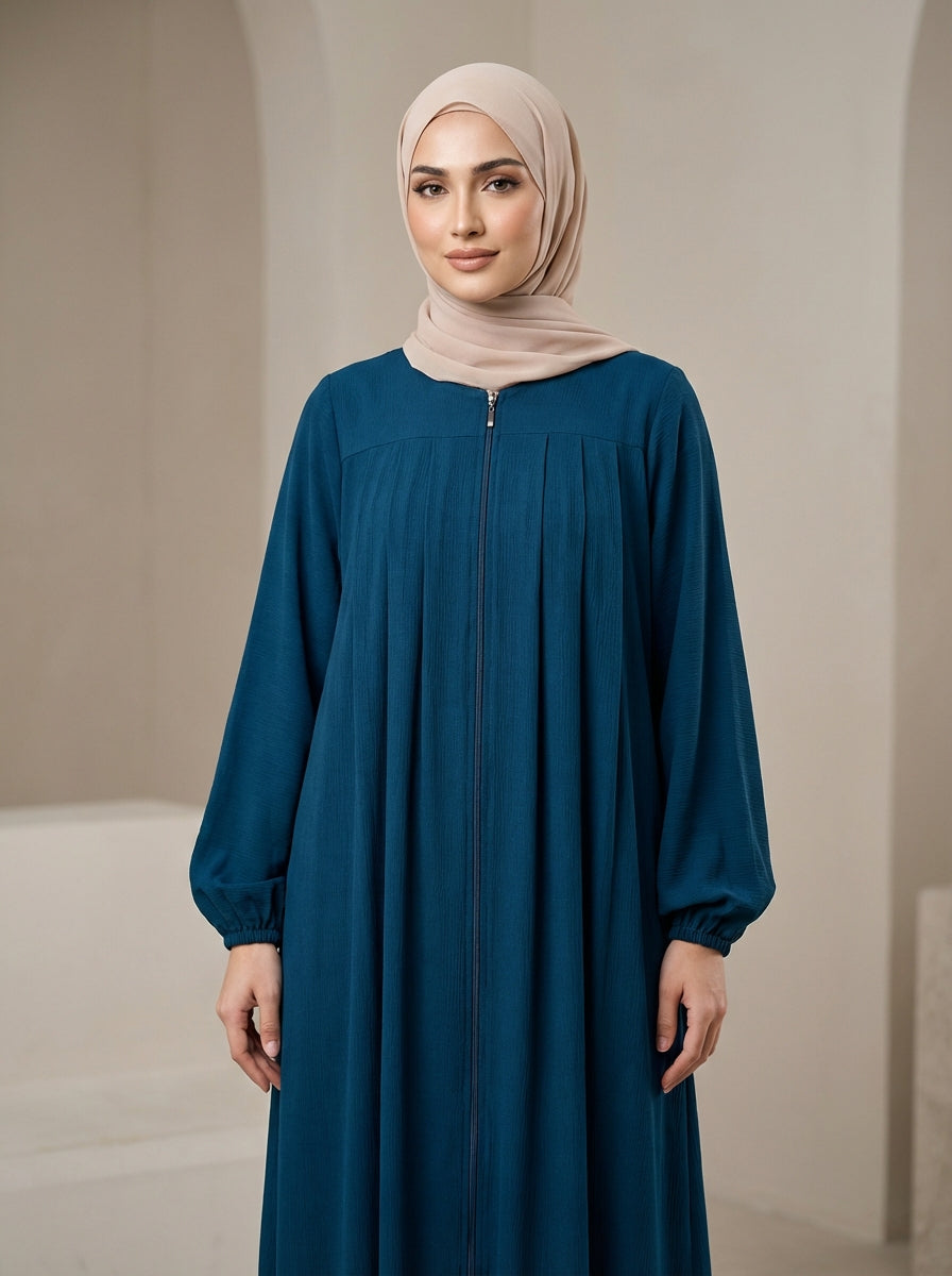 Fog-Sleeve Umbrella Pattern Abaya