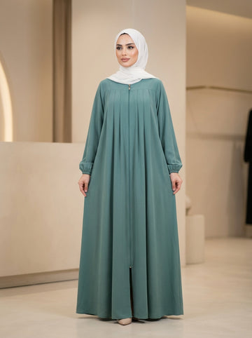 Fog-Sleeve Umbrella Pattern Abaya