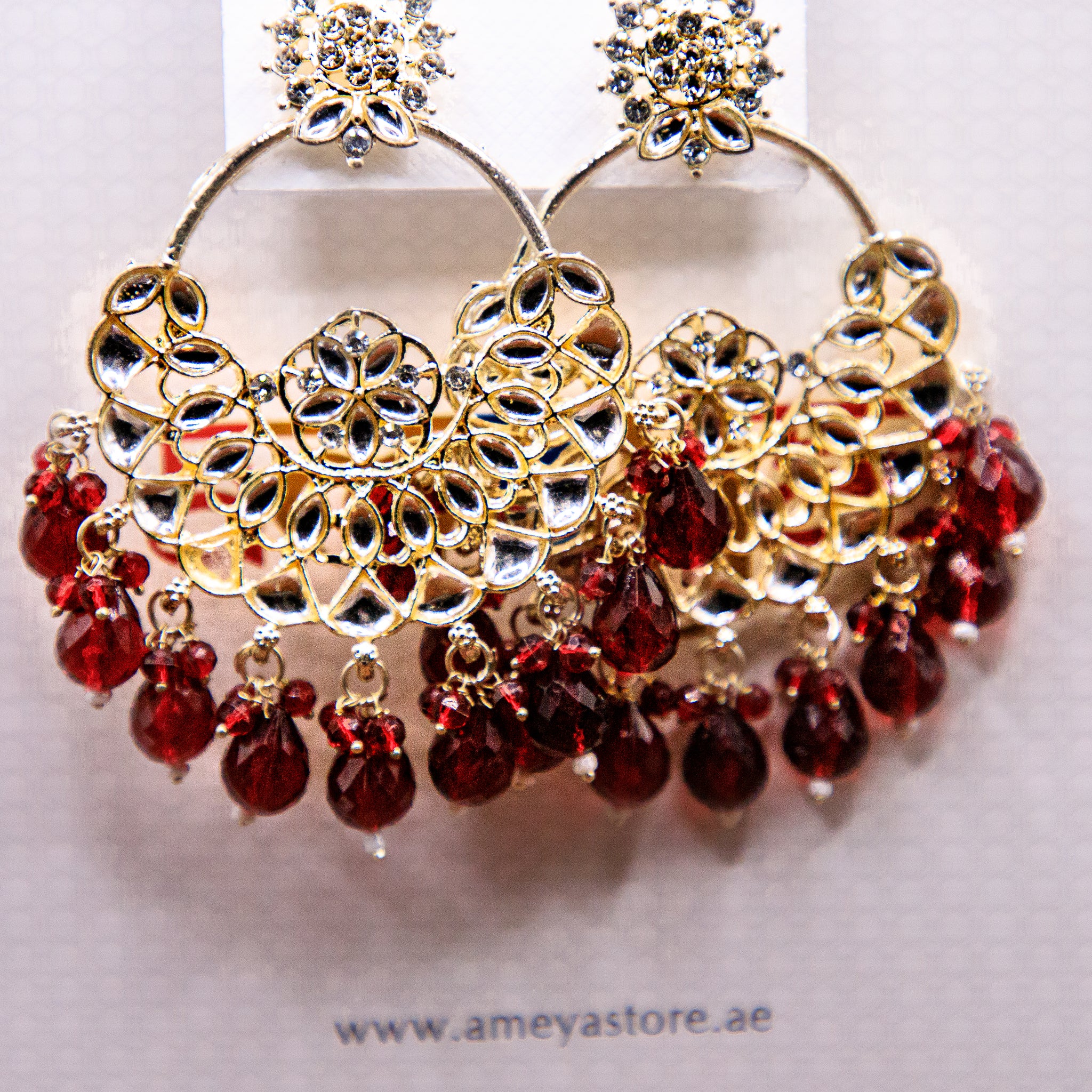 Ethnic Oxidized Jhumka style Earrings