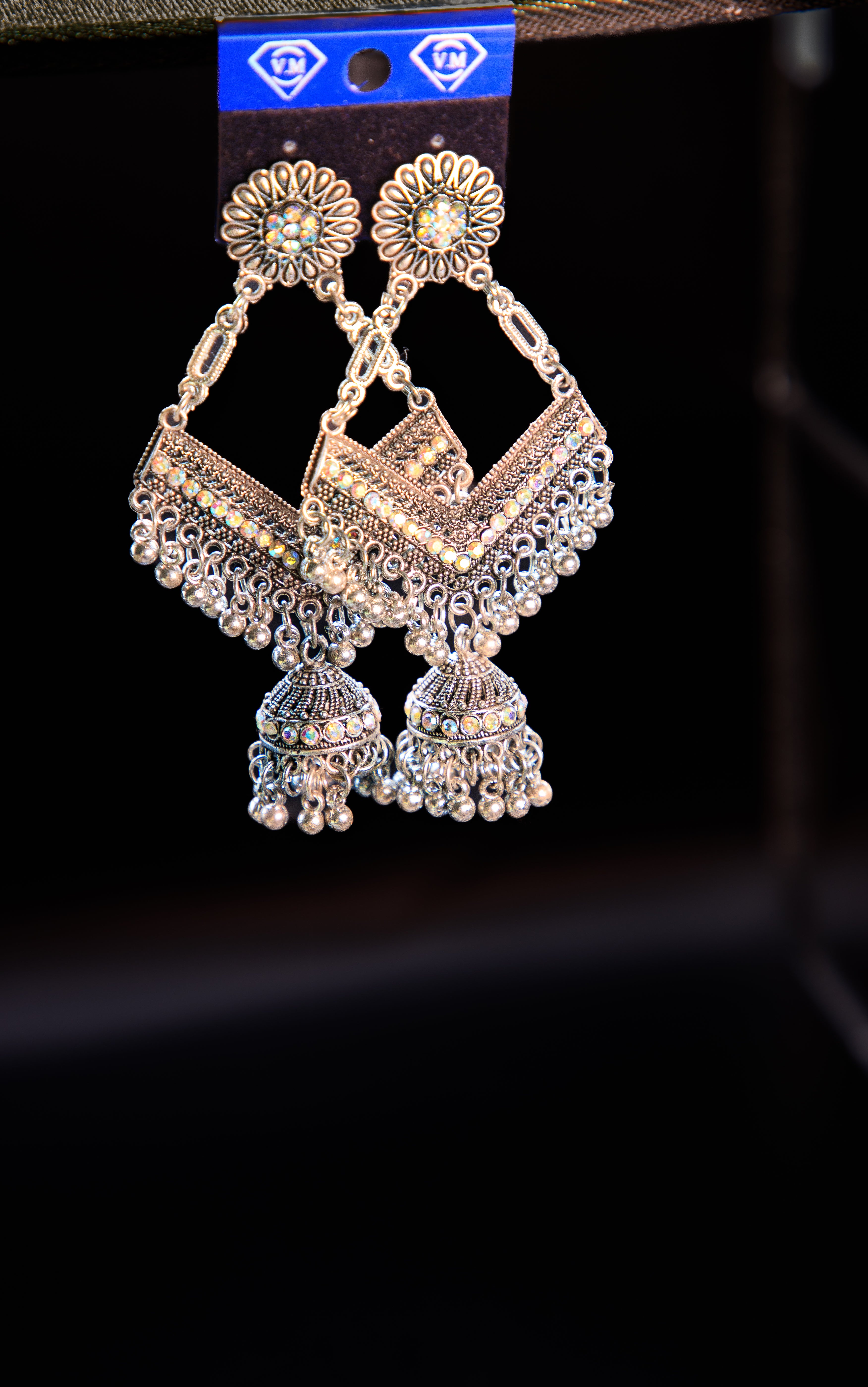 Stylish and Ethnic Oxidised Earrings