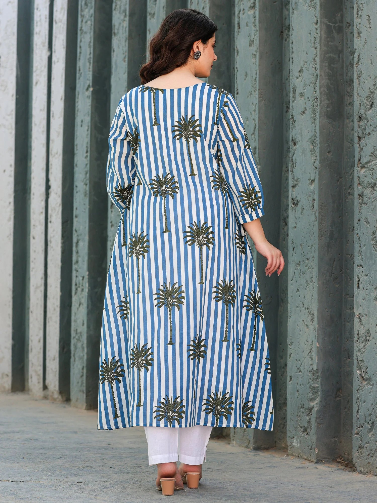 Women Multi Printed Pure Cotton A-Line Kurta Sets