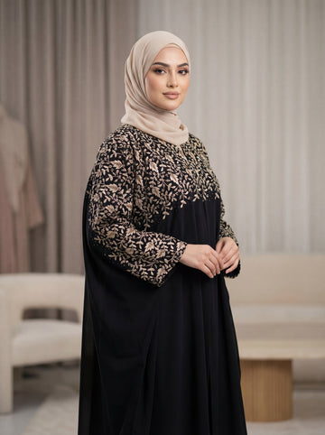 Heavy Embroidered Kashmiri Abaya