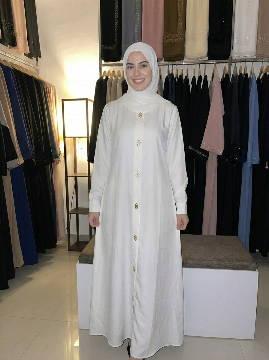 The Regal Button-Cuff Burqa