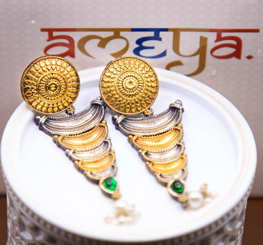 Stylish Oxidized  Earring