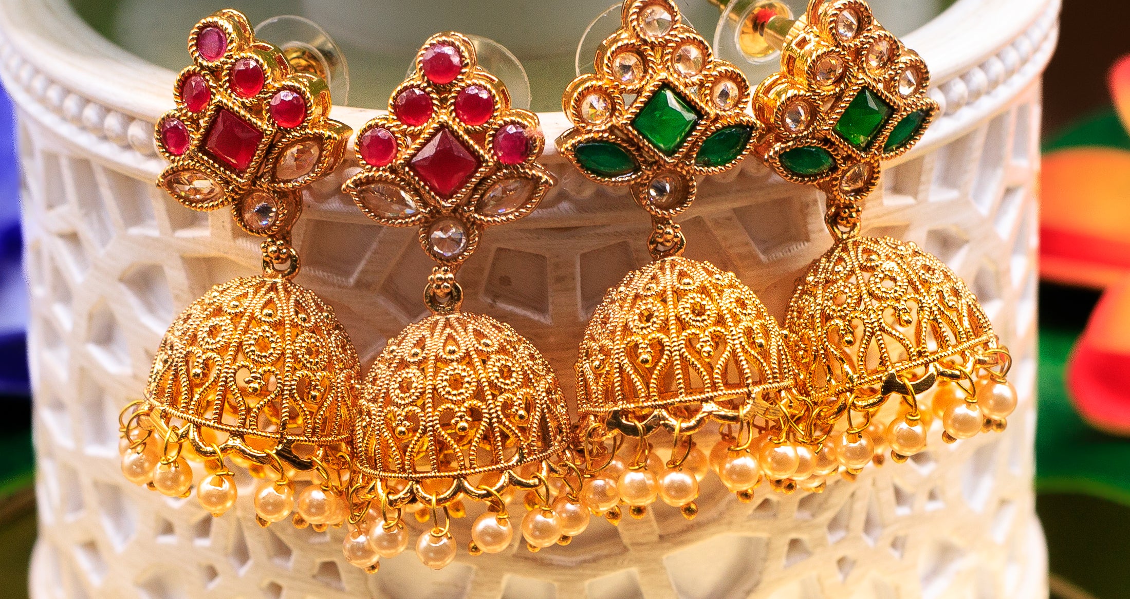 Jhumka Style Earrings
