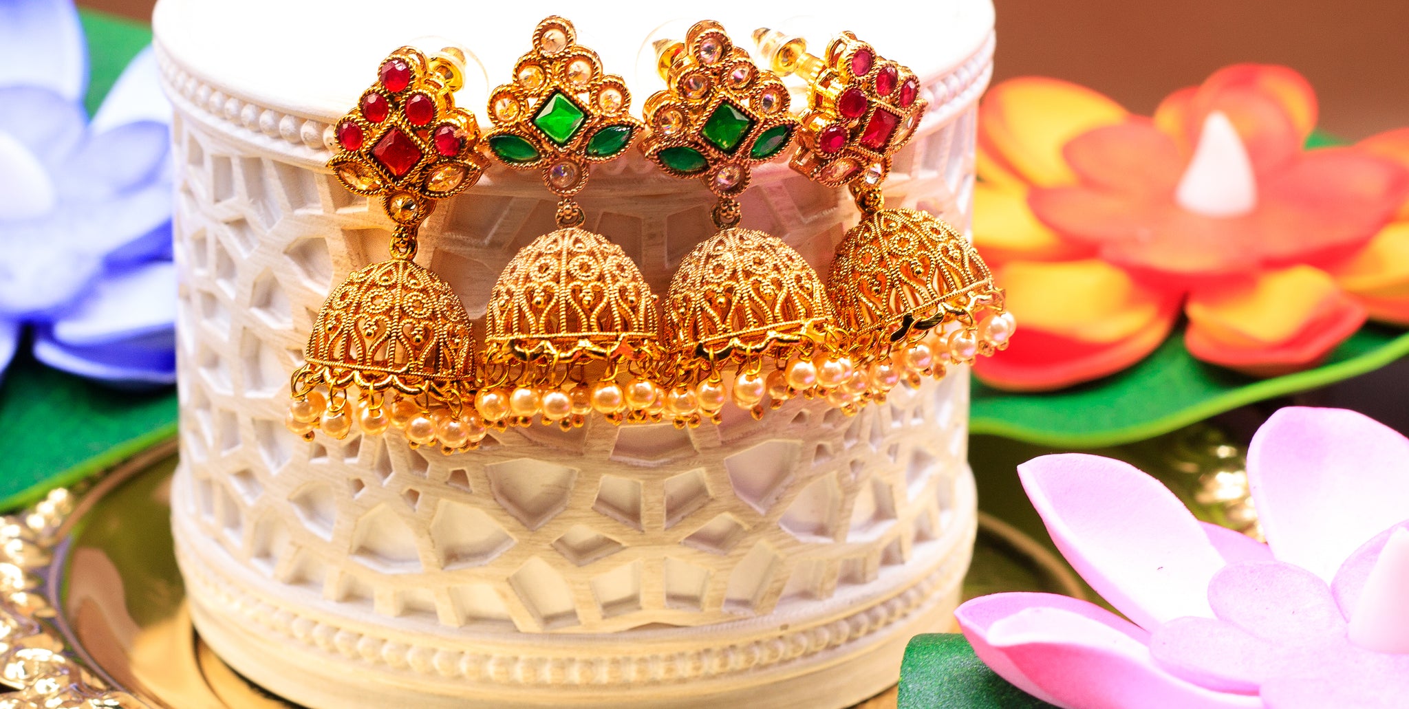 Jhumka Style Earrings