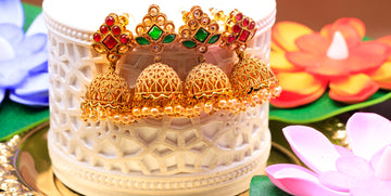 Jhumka Style Earrings