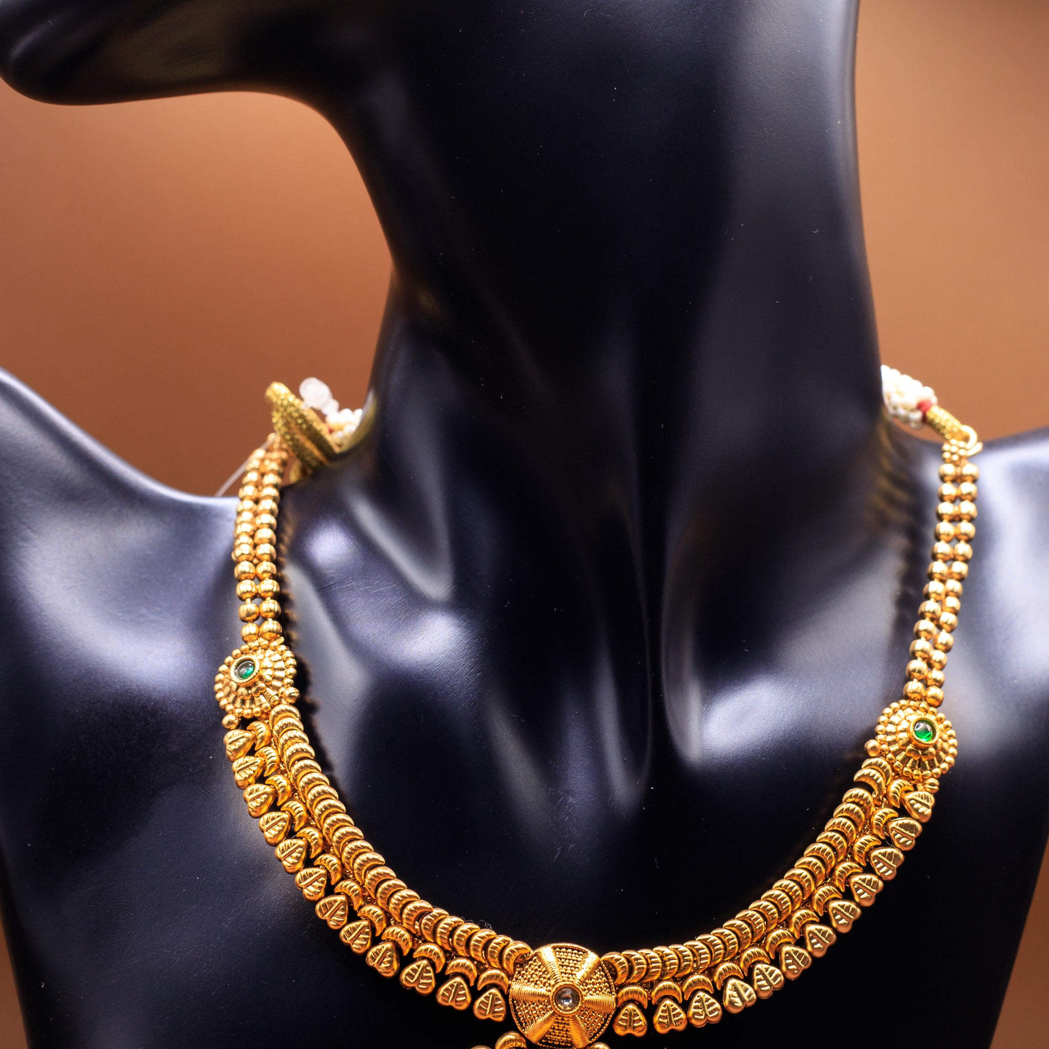 Ethnic Necklace with Earrings