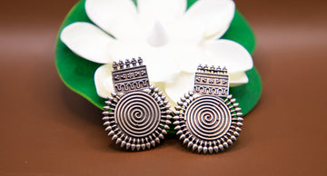 Stylish Oxidized Earring pair