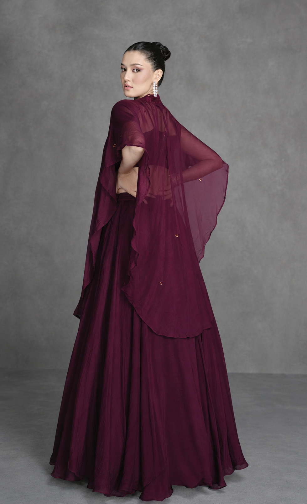 Lehenga Choli with Organza Silk