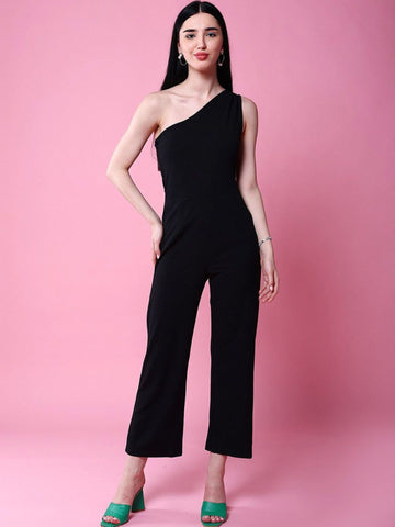 One-Shoulder Jumpsuit