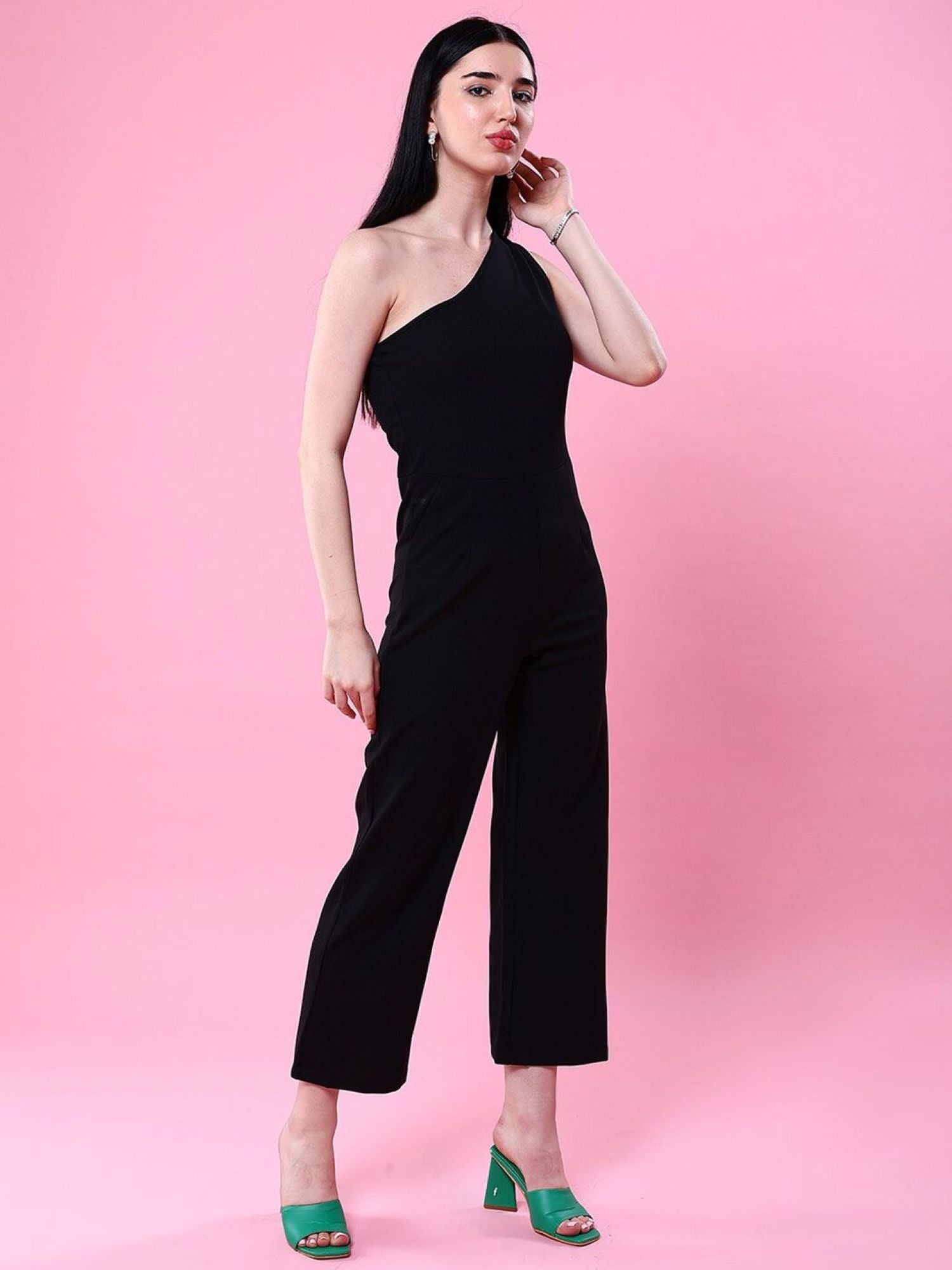 One-Shoulder Jumpsuit
