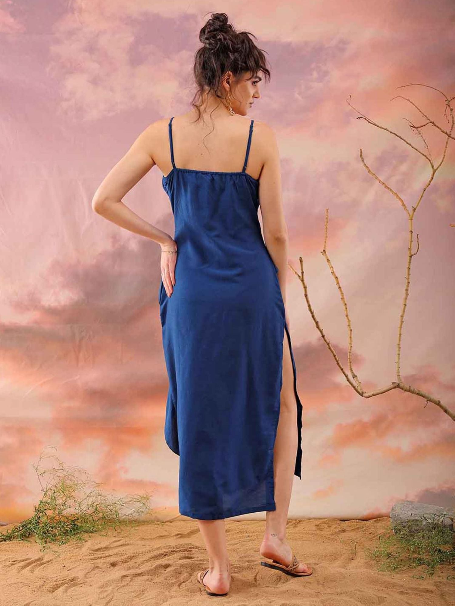 Sleeveless Long Midi