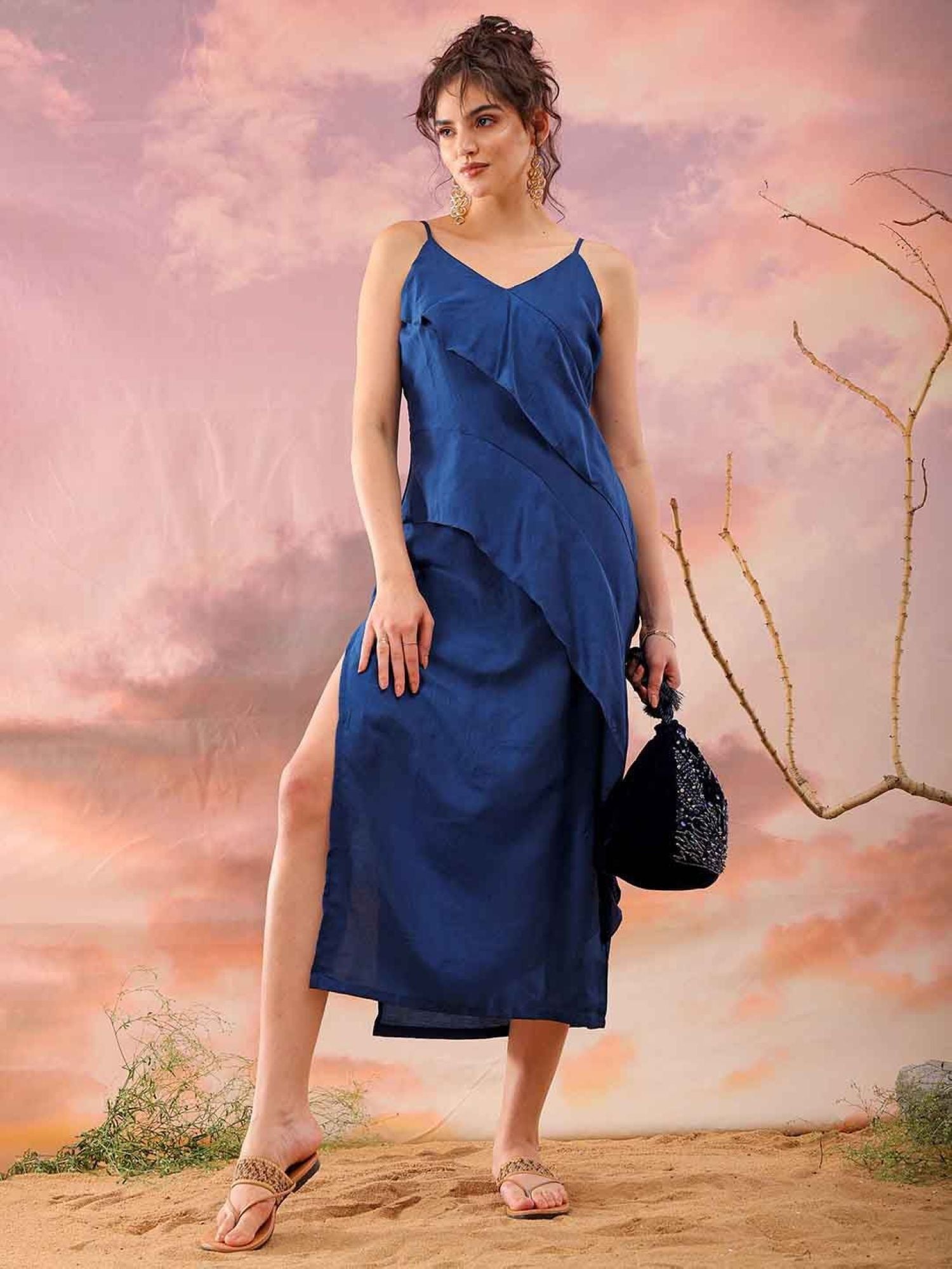 Sleeveless Long Midi