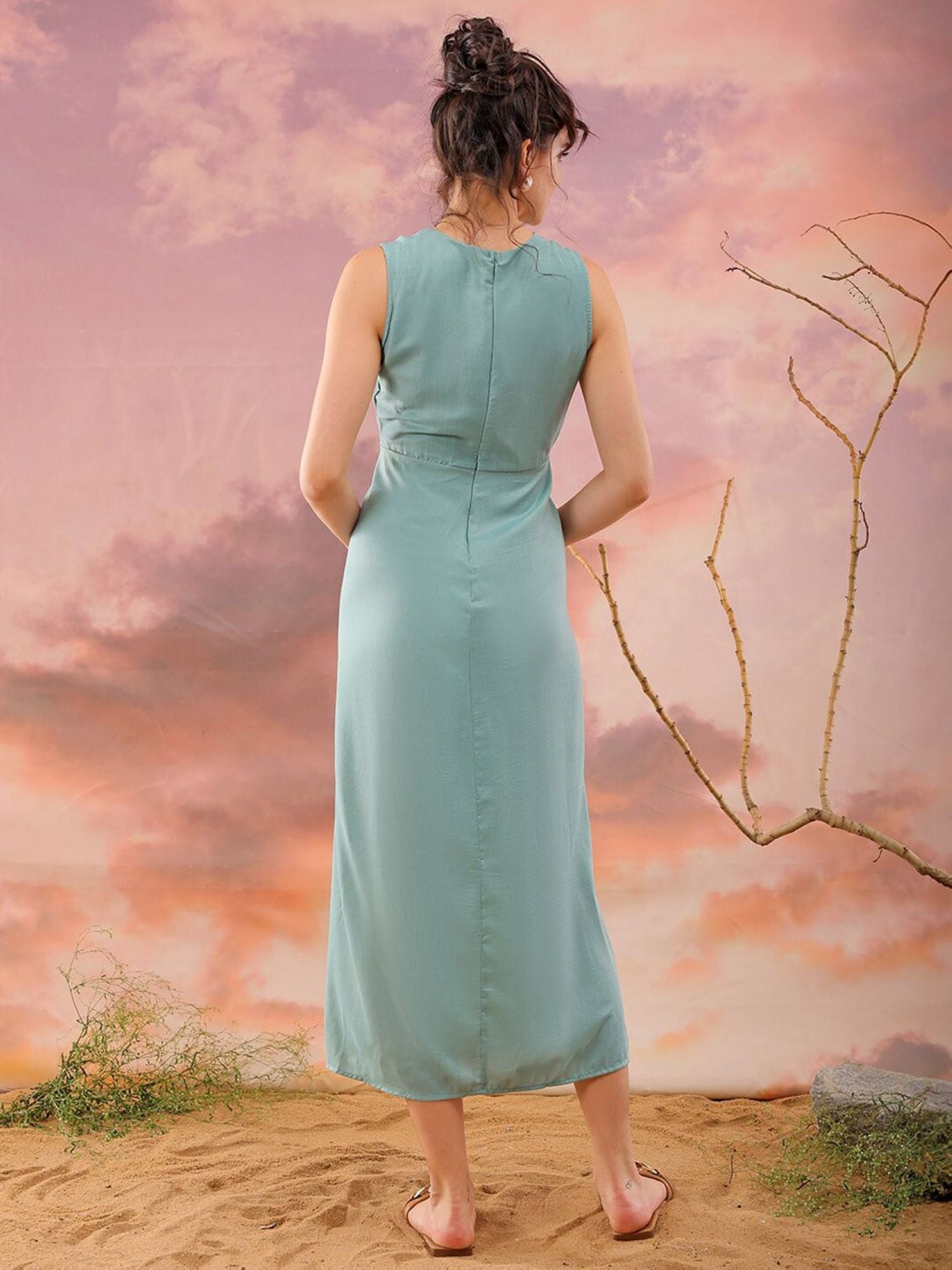 Frosty Green - Long Midi