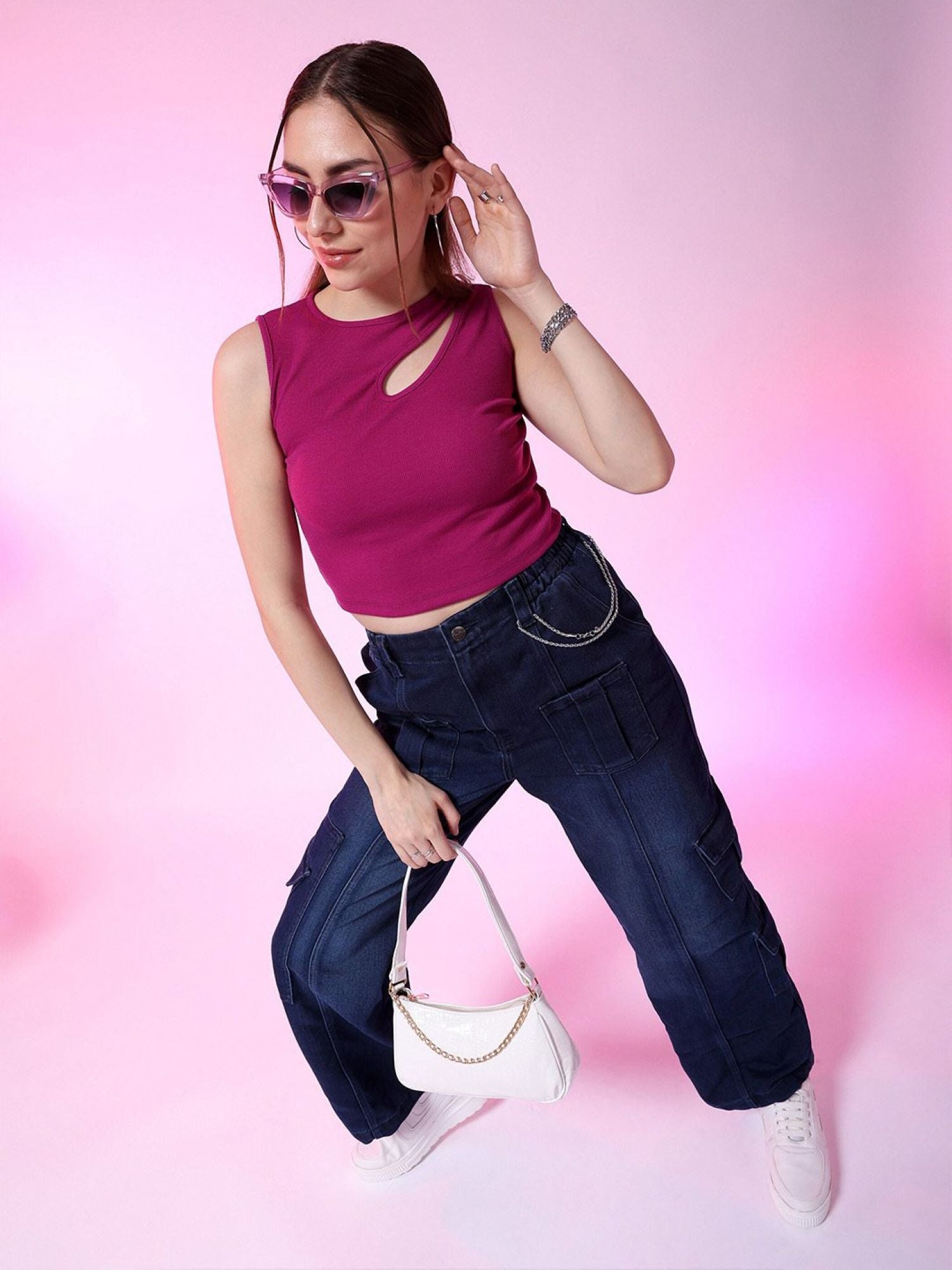 Women's Pink Tank Top