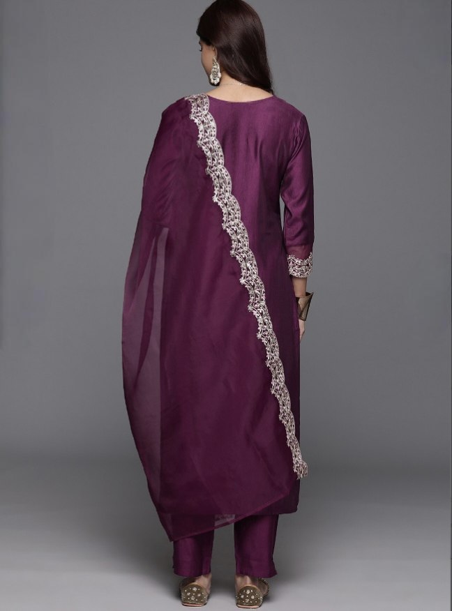 Chanderi Kurti with Dupatta