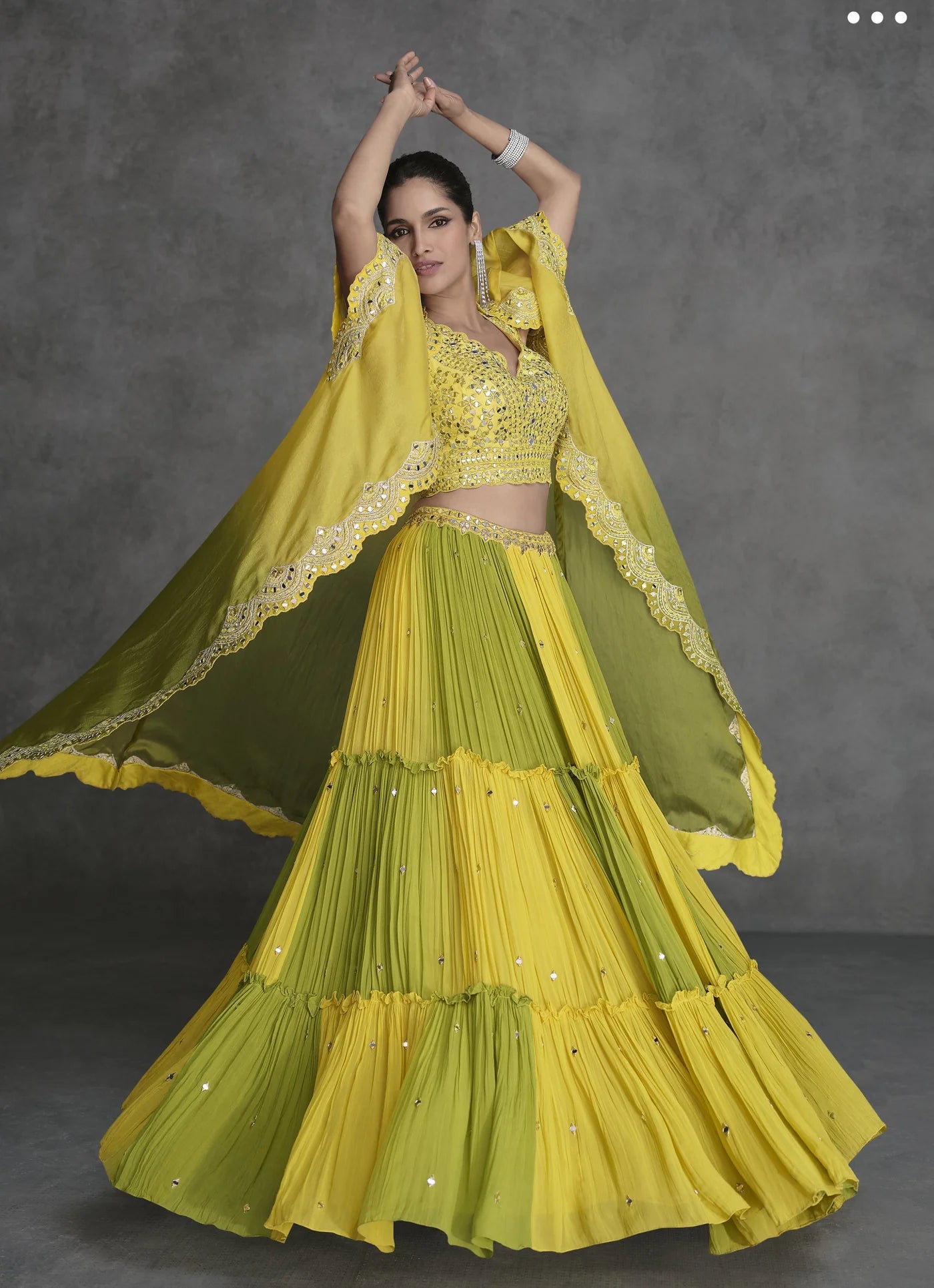 Lehenga Choli with Organza Silk